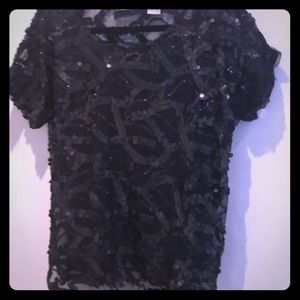 NWOT Sparkly sequin top